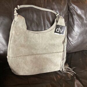DV grey purse